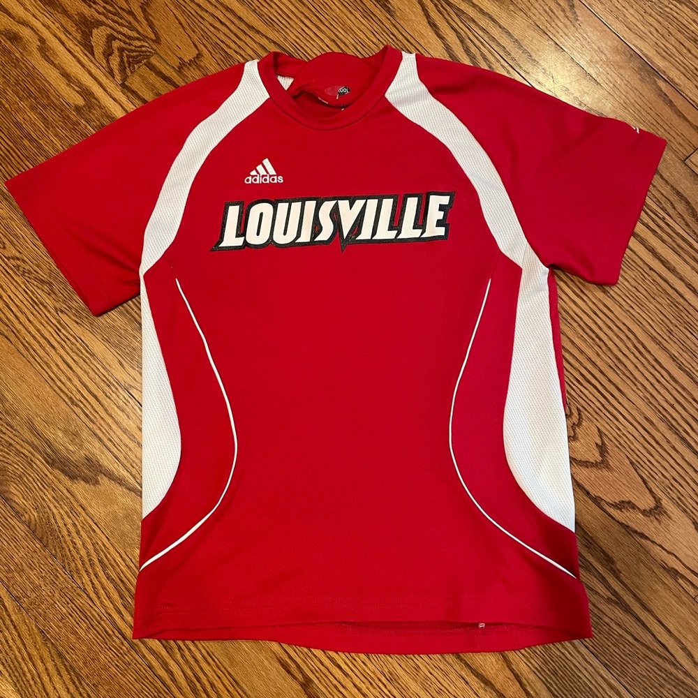 Adidas men’s Louisville Cardinals Big East shirt